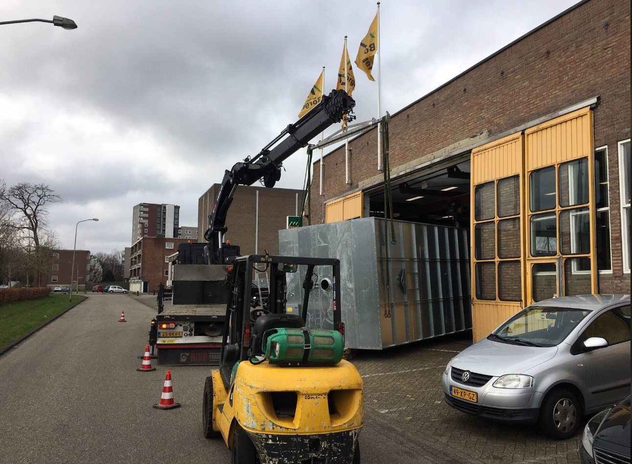 Speciaal transport met firma Remmers